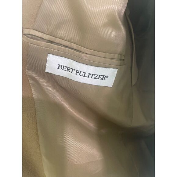Bert Pulitzer Supra Suede Blazer Size 44 Regluar - Picture 8 of 10